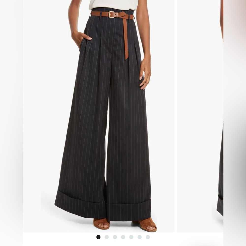 Jason Wu Gray X Diane Kruger Collaboration Wool Pants, Size 4